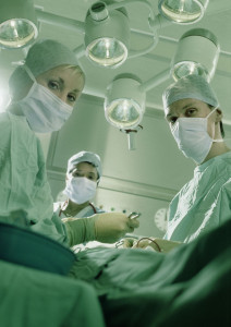 liposuzione in sala operatoria